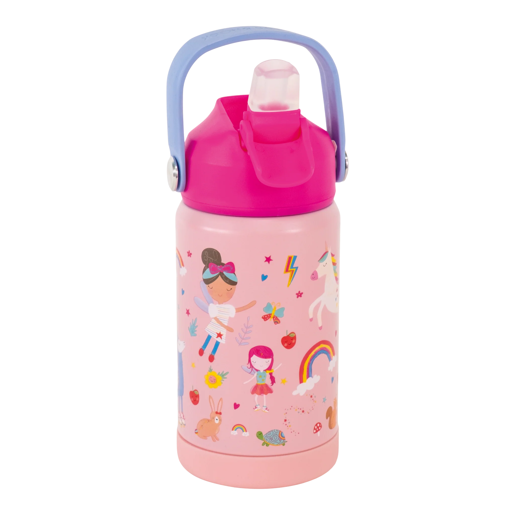 Floss & Rock Stainless Steel Drinking Bottle – Rainbow Fairy