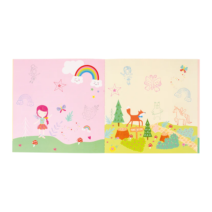 Floss &amp; Rock My Stamp Set – Rainbow Fairy