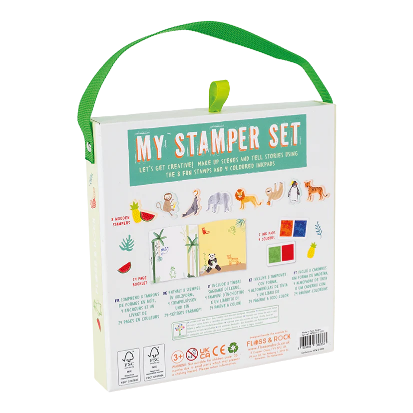Floss &amp; Rock My Stamp Set – Jungle