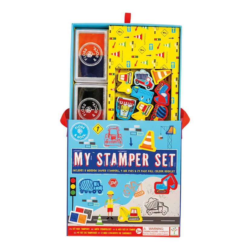 Floss & Rock My Stamp Set – Construction
