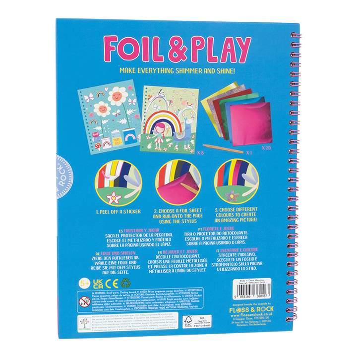 Floss &amp; Rock Foil And Play – Rainbow Fairy