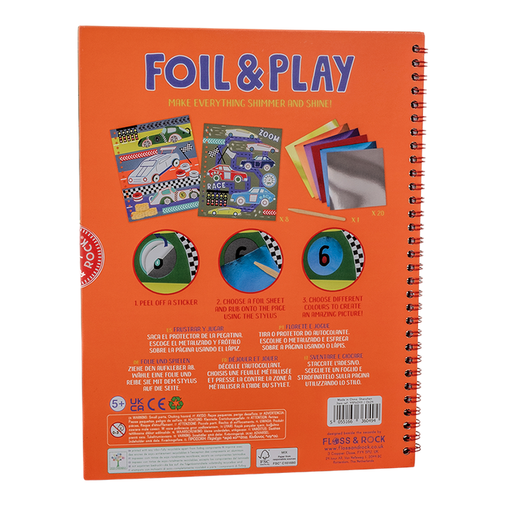 Floss &amp; Rock Foil And Play – Cars