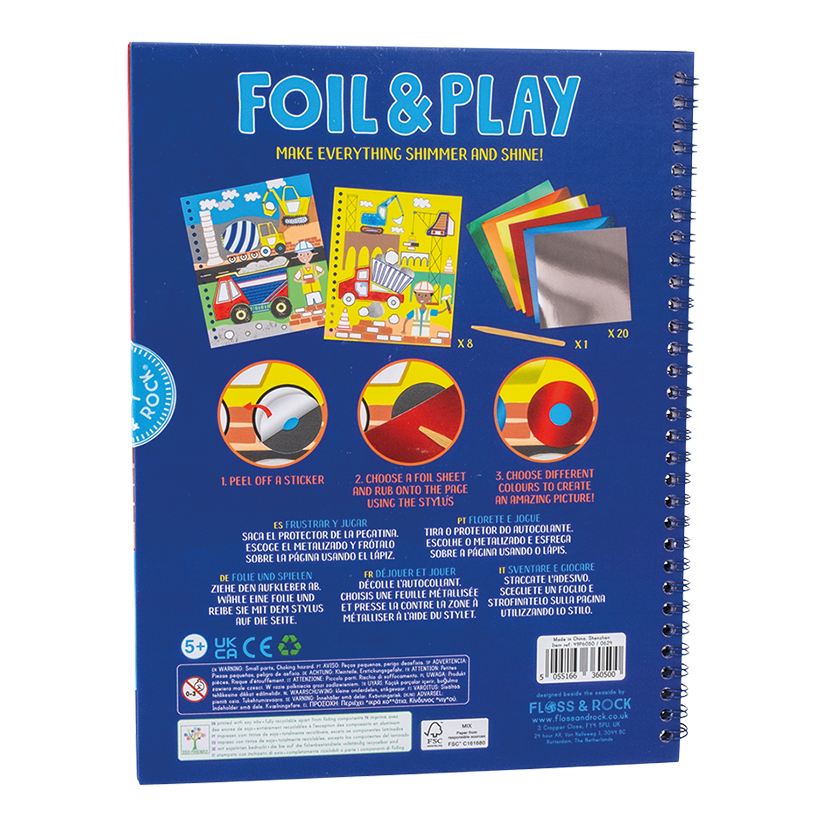 Floss &amp; Rock Foil And Play – Construction