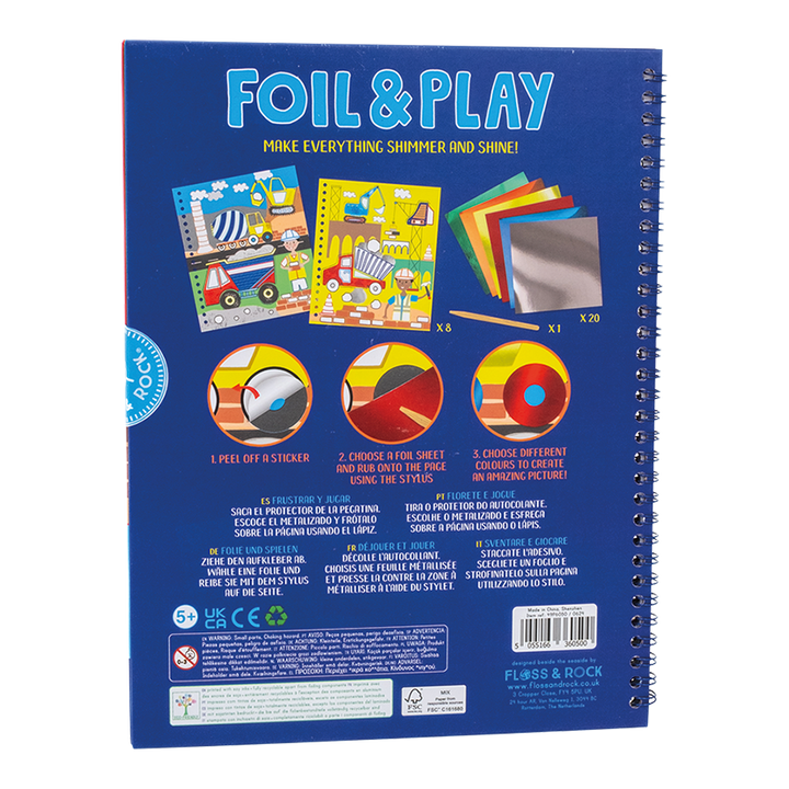 Floss &amp; Rock Foil And Play – Construction