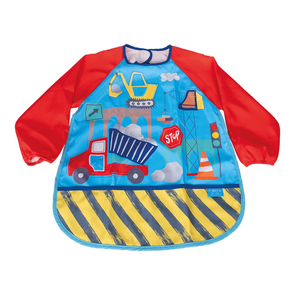 Floss & Rock Playtime Apron – Construction