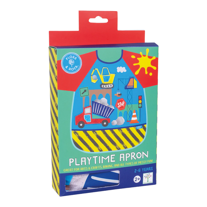 Floss &amp; Rock Playtime Apron – Construction