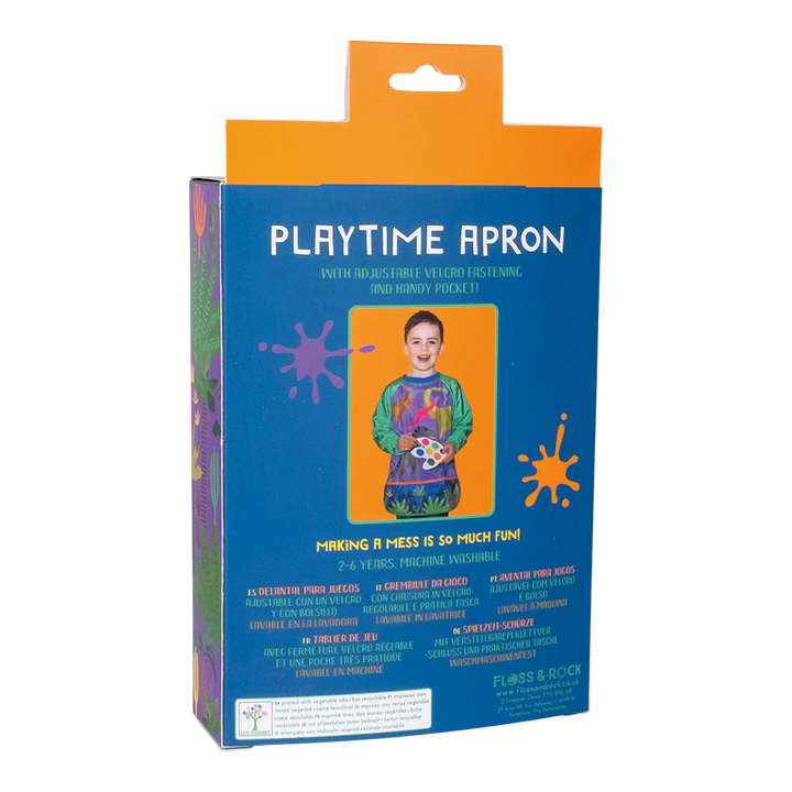 Floss &amp; Rock Playtime Apron – Dino