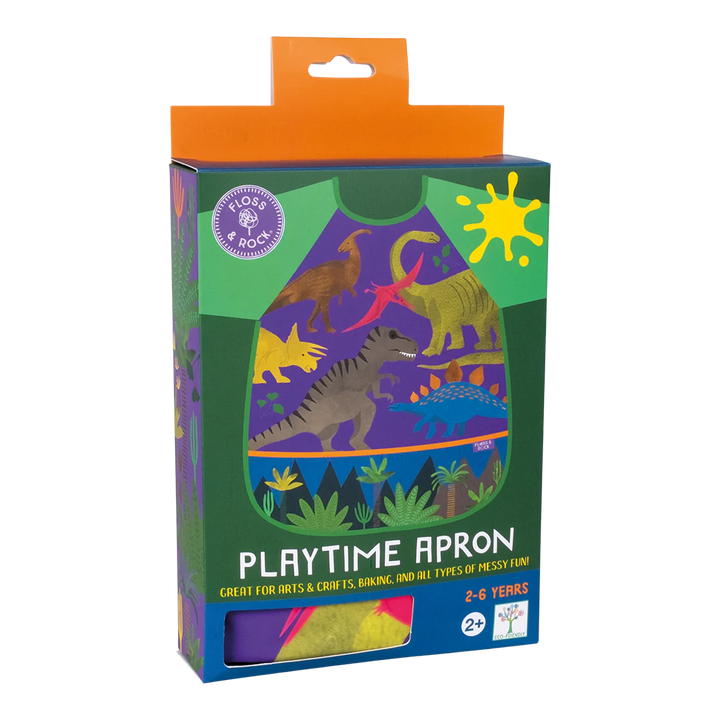 Floss &amp; Rock Playtime Apron – Dino