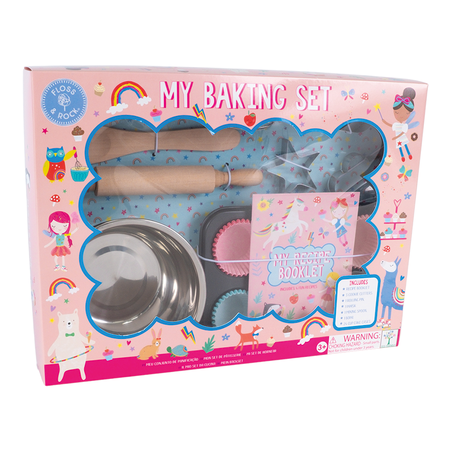 Floss & Rock Baking Set – Rainbow Fairy