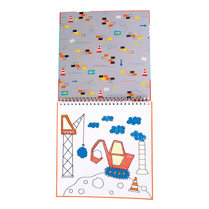 Floss &amp; Rock Magic Colouring Fun – Construction