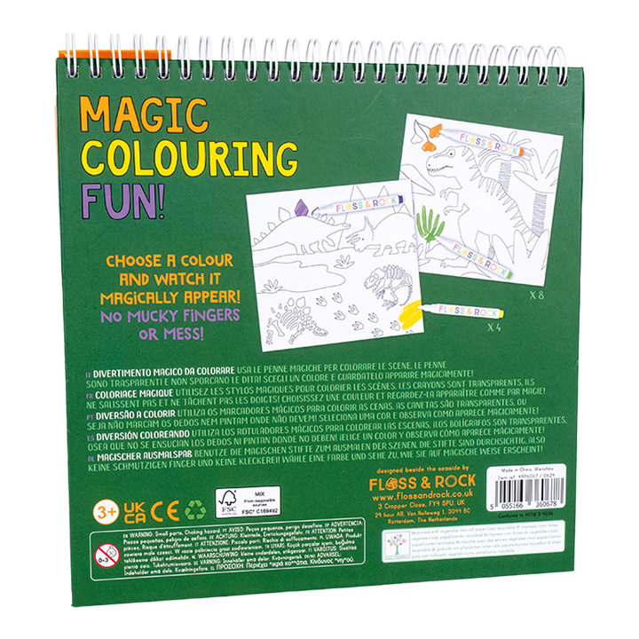 Floss &amp; Rock Magic Colouring Fun – Dino
