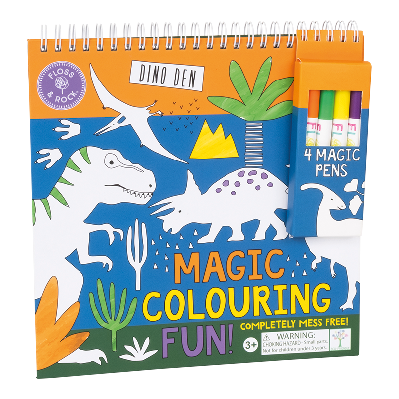 Floss &amp; Rock Magic Colouring Fun – Dino