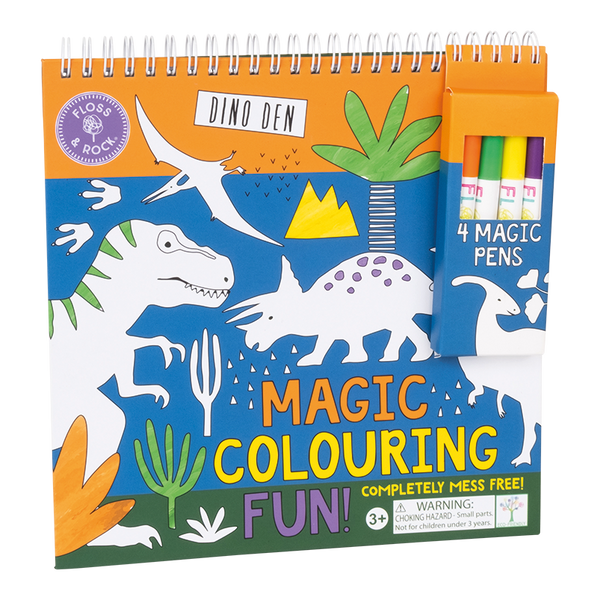 Floss & Rock Magic Colouring Fun – Dino