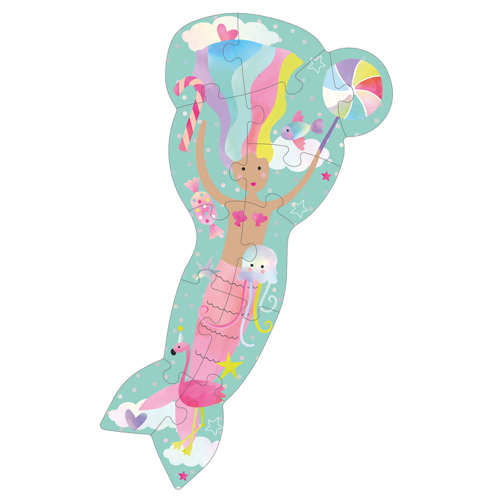 Floss &amp; Rock Fantasy Shaped Puzzle – 12 Piece