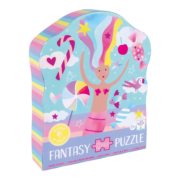 Floss &amp; Rock Fantasy Shaped Puzzle – 12 Piece