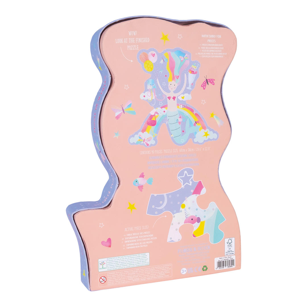 Floss &amp; Rock Fantasy Shaped Puzzle – 40 Piece