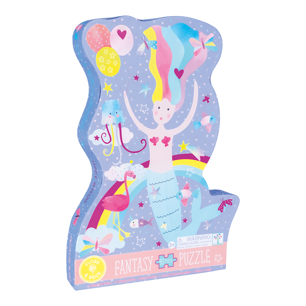 Floss &amp; Rock Fantasy Shaped Puzzle – 40 Piece