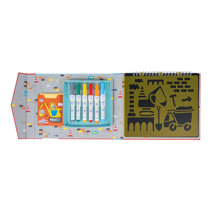 Floss &amp; Rock Chalkboard Sketchbook – Construction