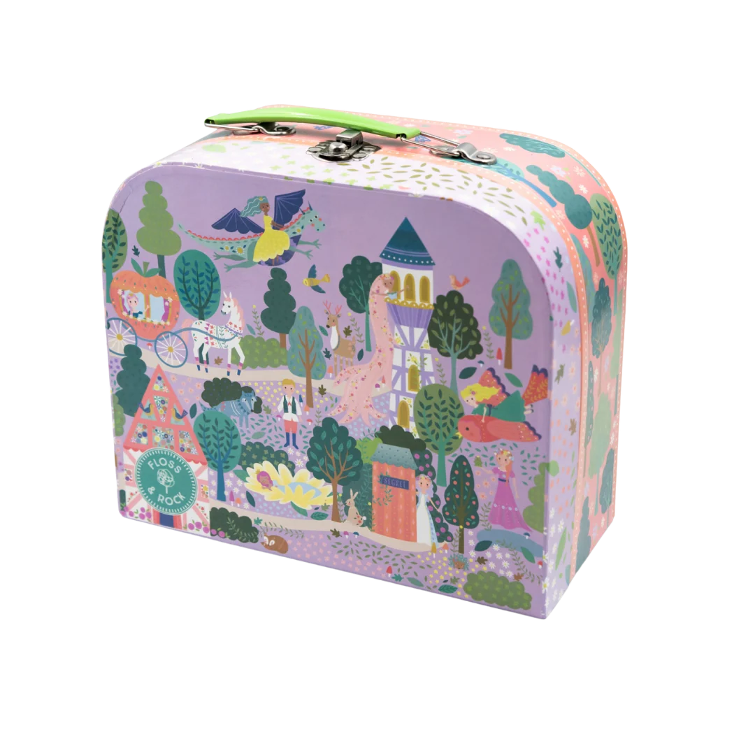 Floss &amp; Rock Musical Tin Tea Set – Fairy Tale (11 Piece)
