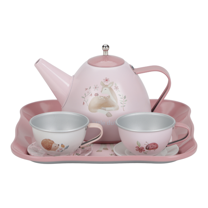 Little Dutch Tea Set in Suitcase – Fairy Garden (7 Piece)