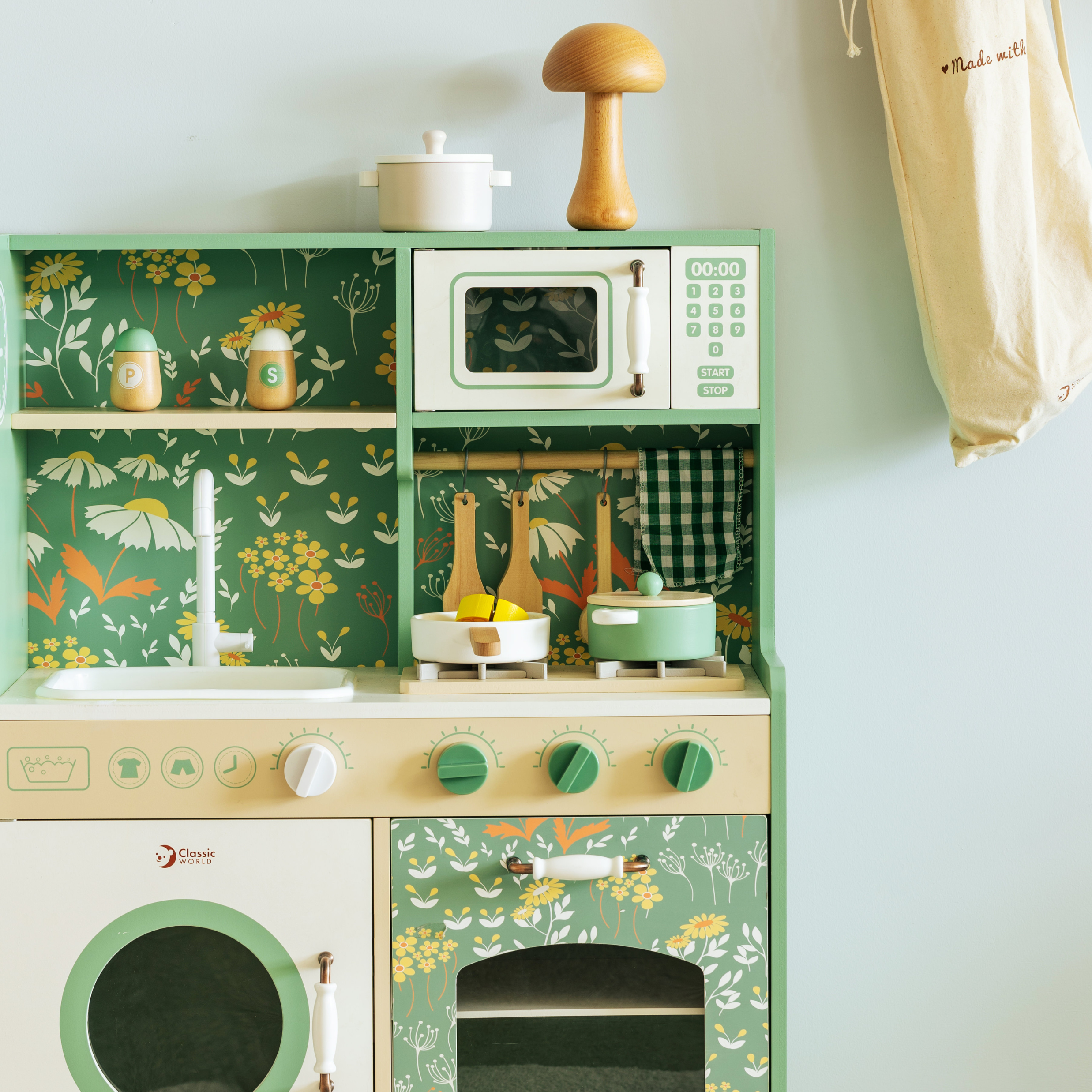 Classic World Wooden Vintage Kitchen
