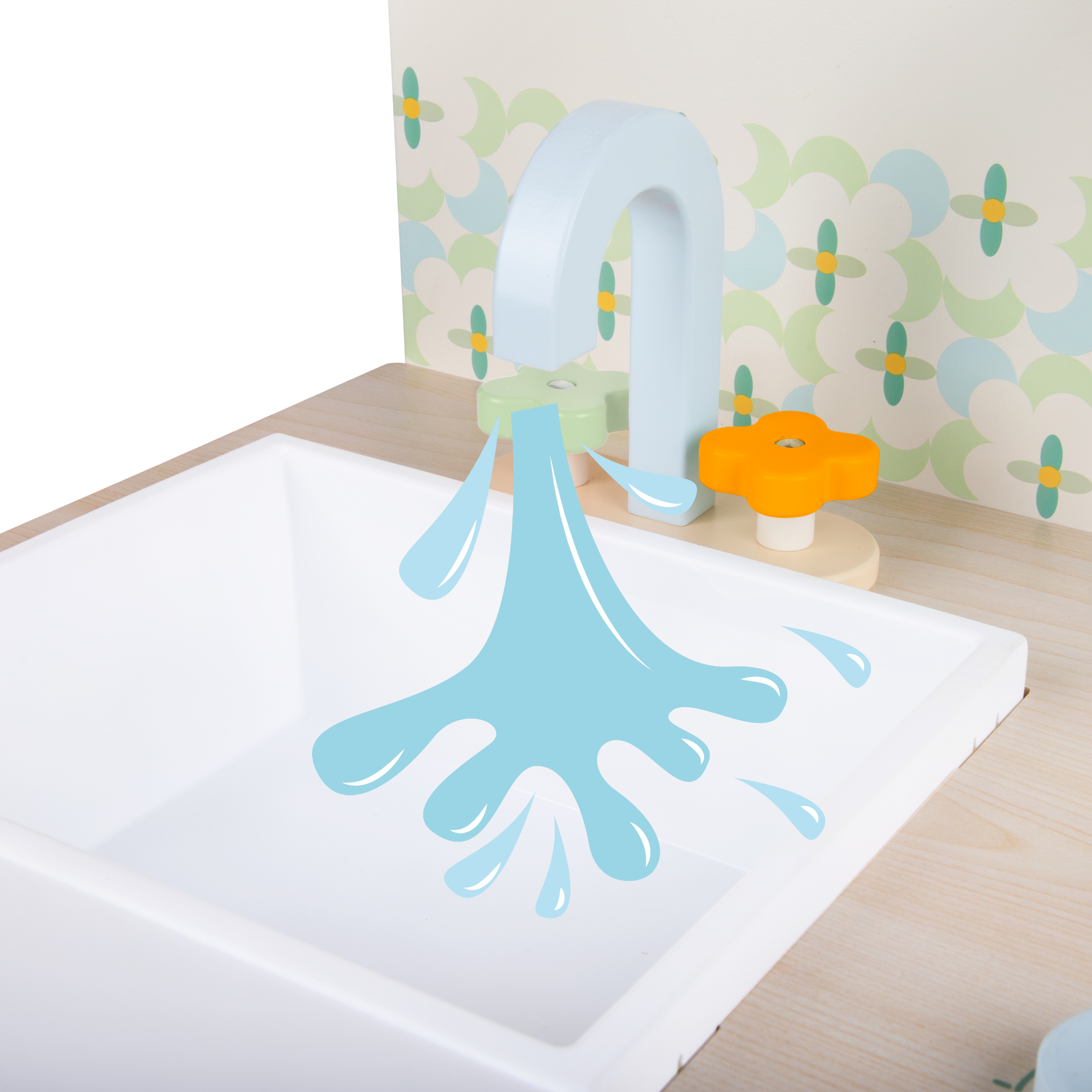 Classic World Wooden Natural Kitchen