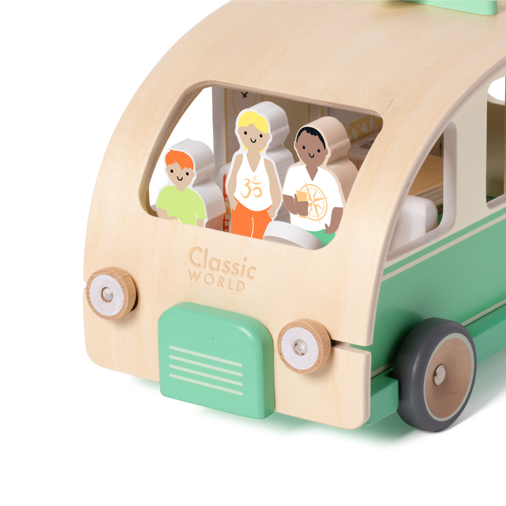 Classic World Wooden Camper Van