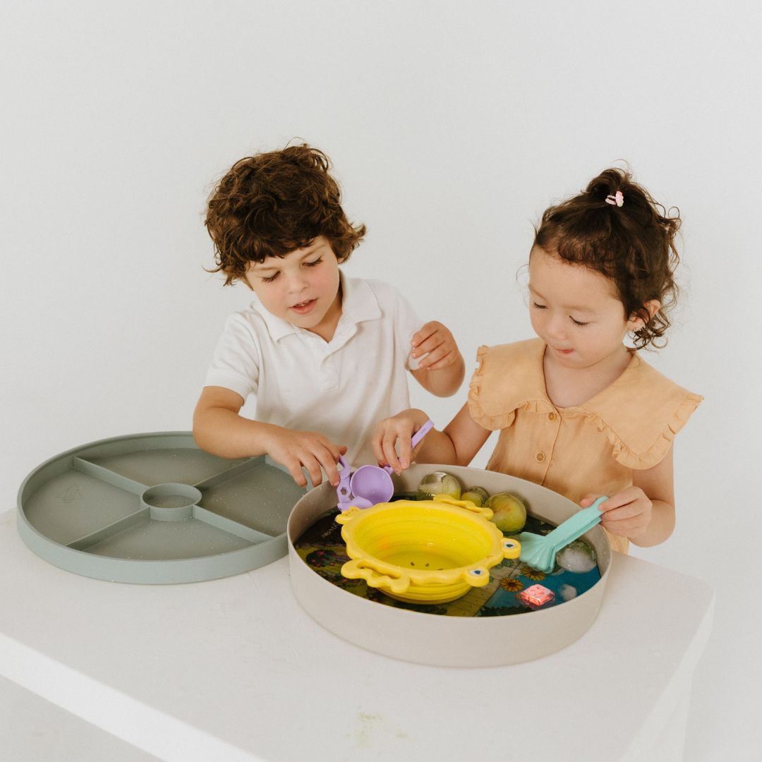 Jellystone Designs Sensory Play Tray – Sage