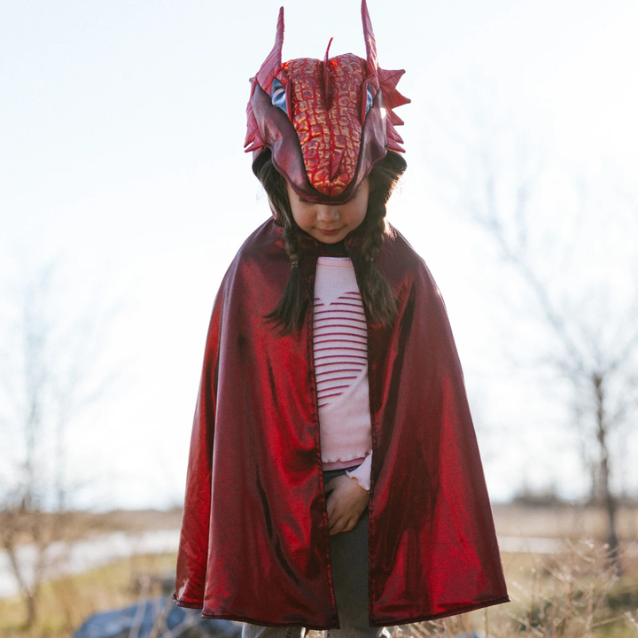 Great Pretenders Ruby Metallic Dragon Cape