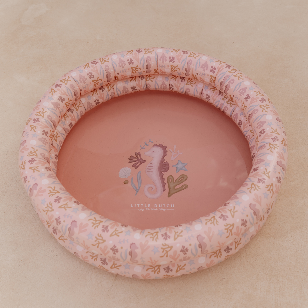 Little Dutch Inflatable Swimming Pool – Ocean Dreams Pink