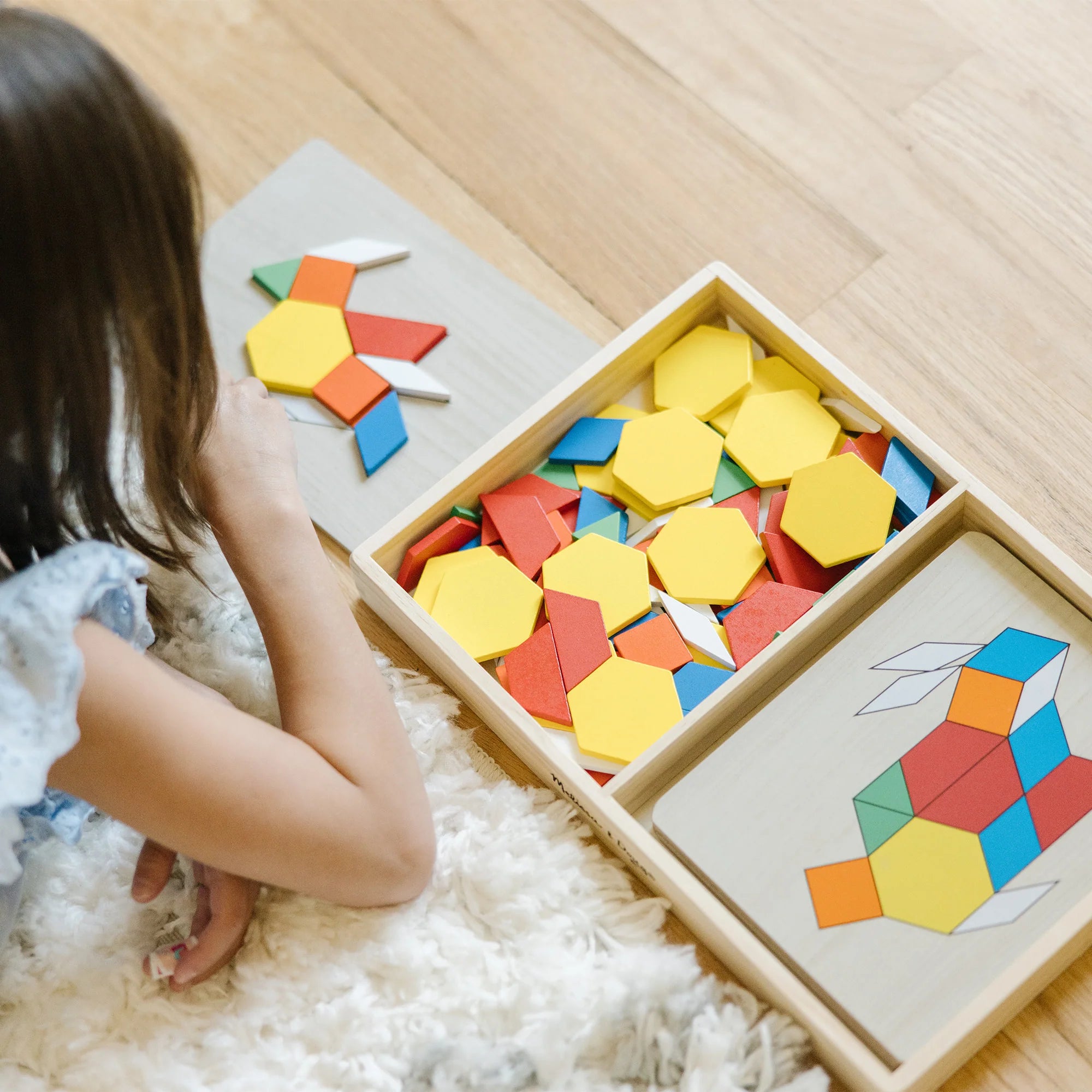 Melissa & Doug Pattern Blocks & Boards