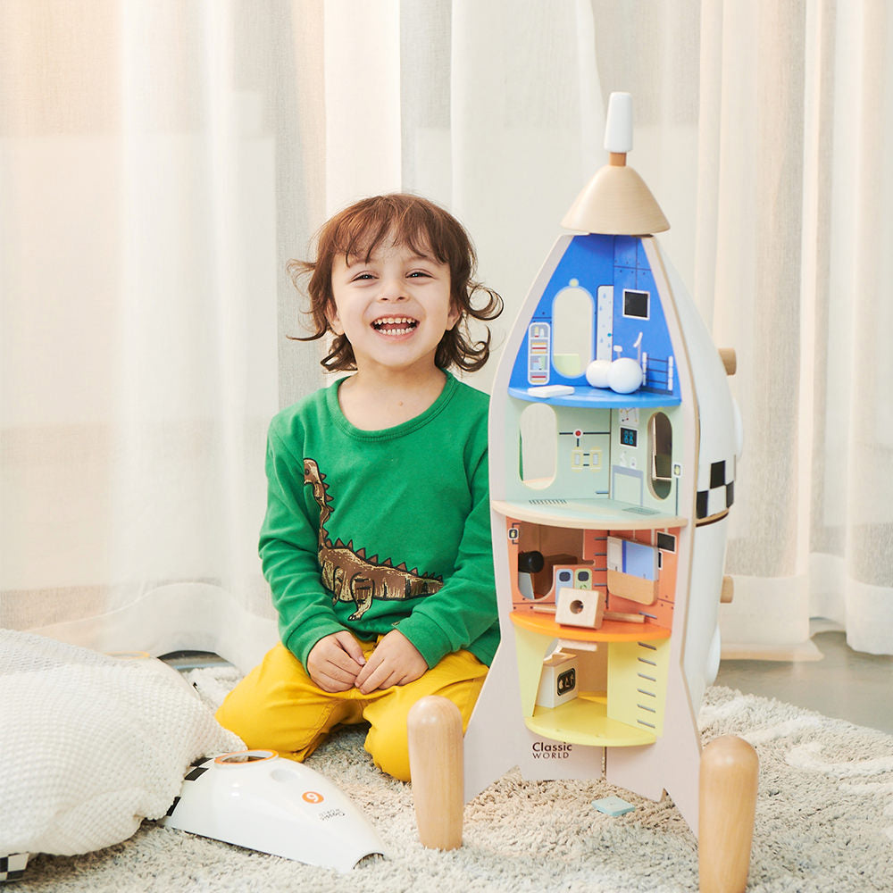 Classic World Rocket Playset