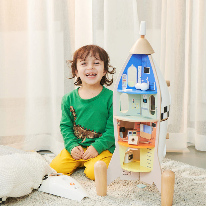 Classic World Rocket Playset