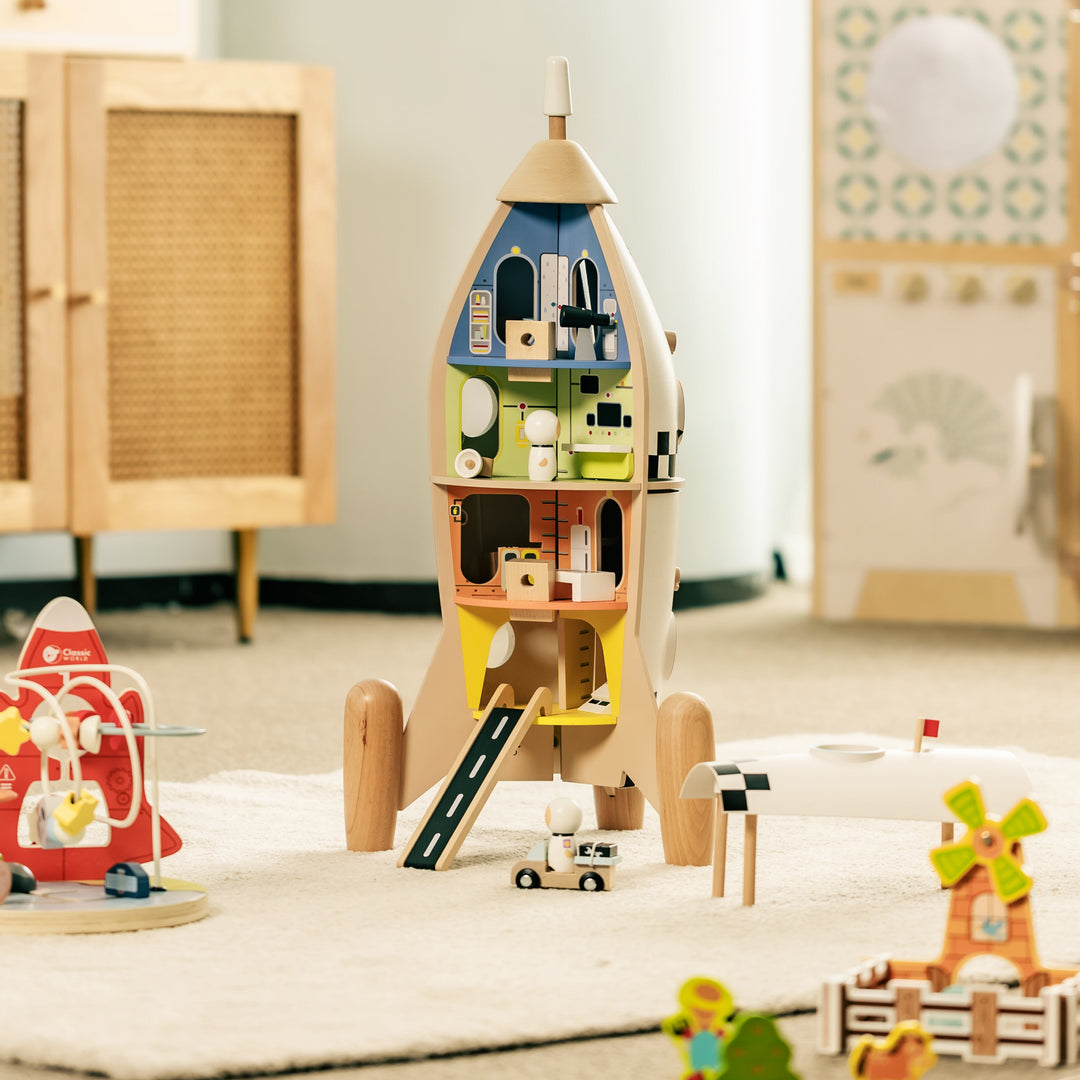 Classic World Rocket Playset