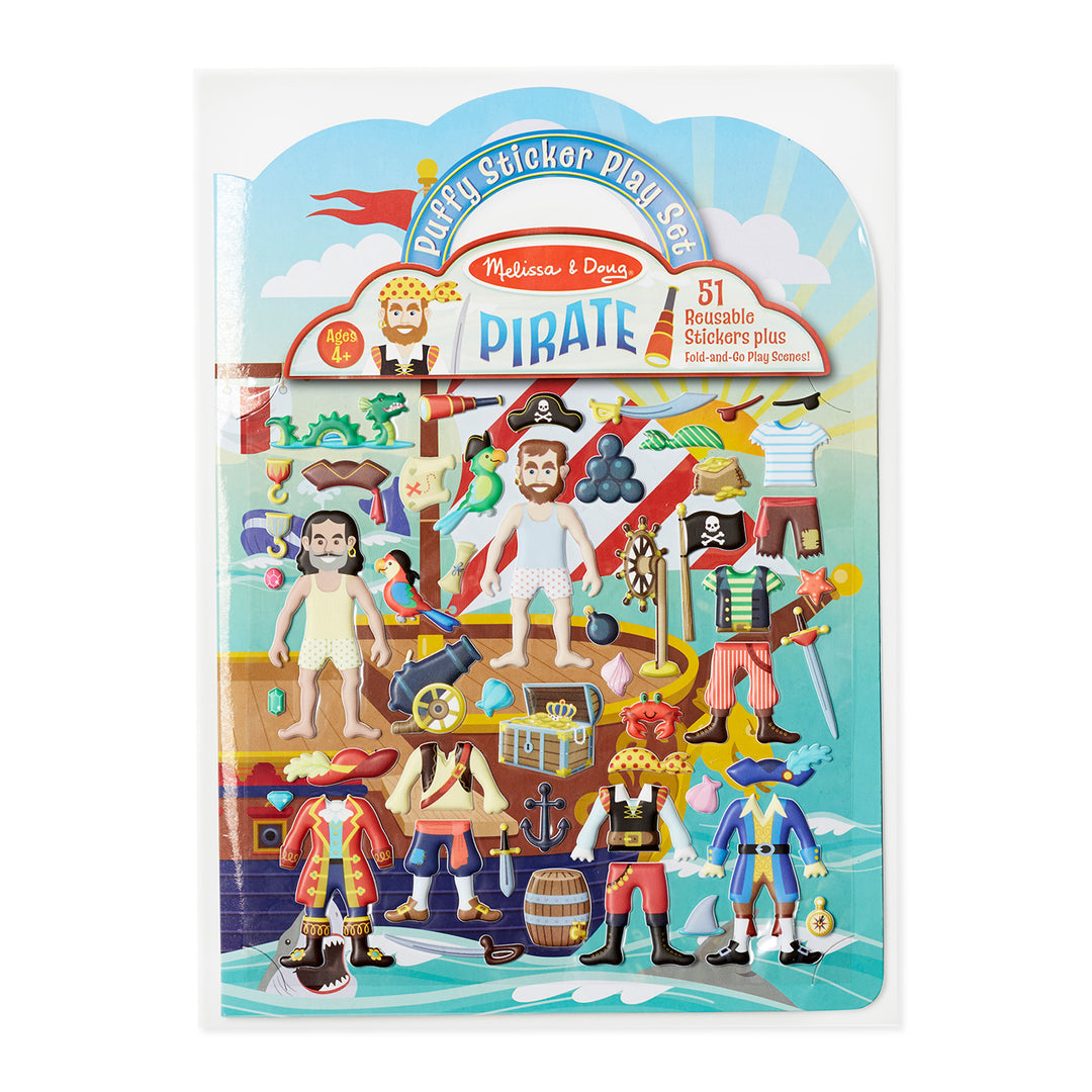 Melissa &amp; Doug Puffy Sticker Play Set – Pirate