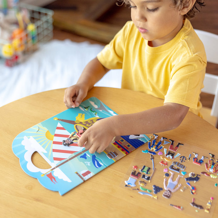 Melissa &amp; Doug Puffy Sticker Play Set – Pirate