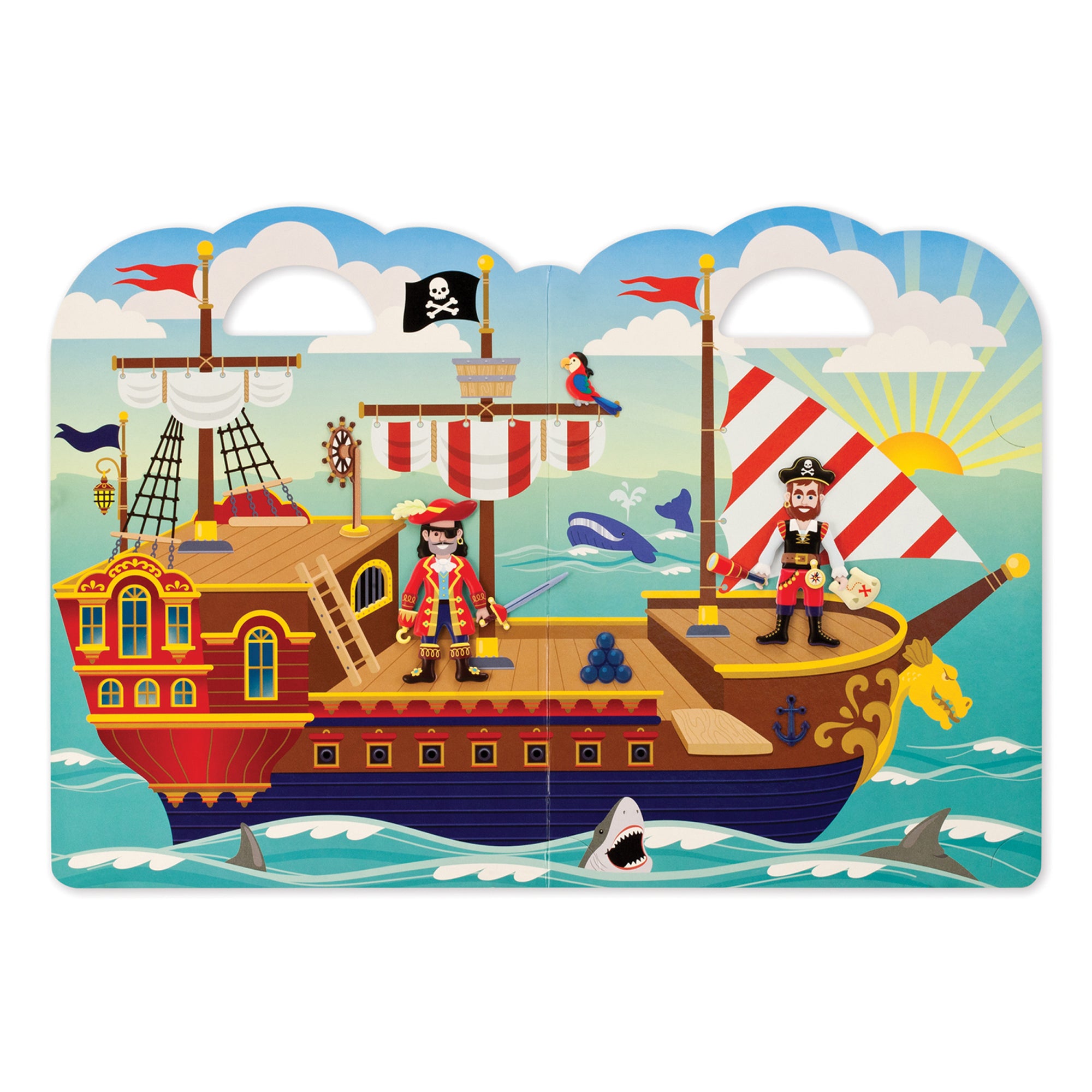 Melissa & Doug Puffy Sticker Play Set – Pirate