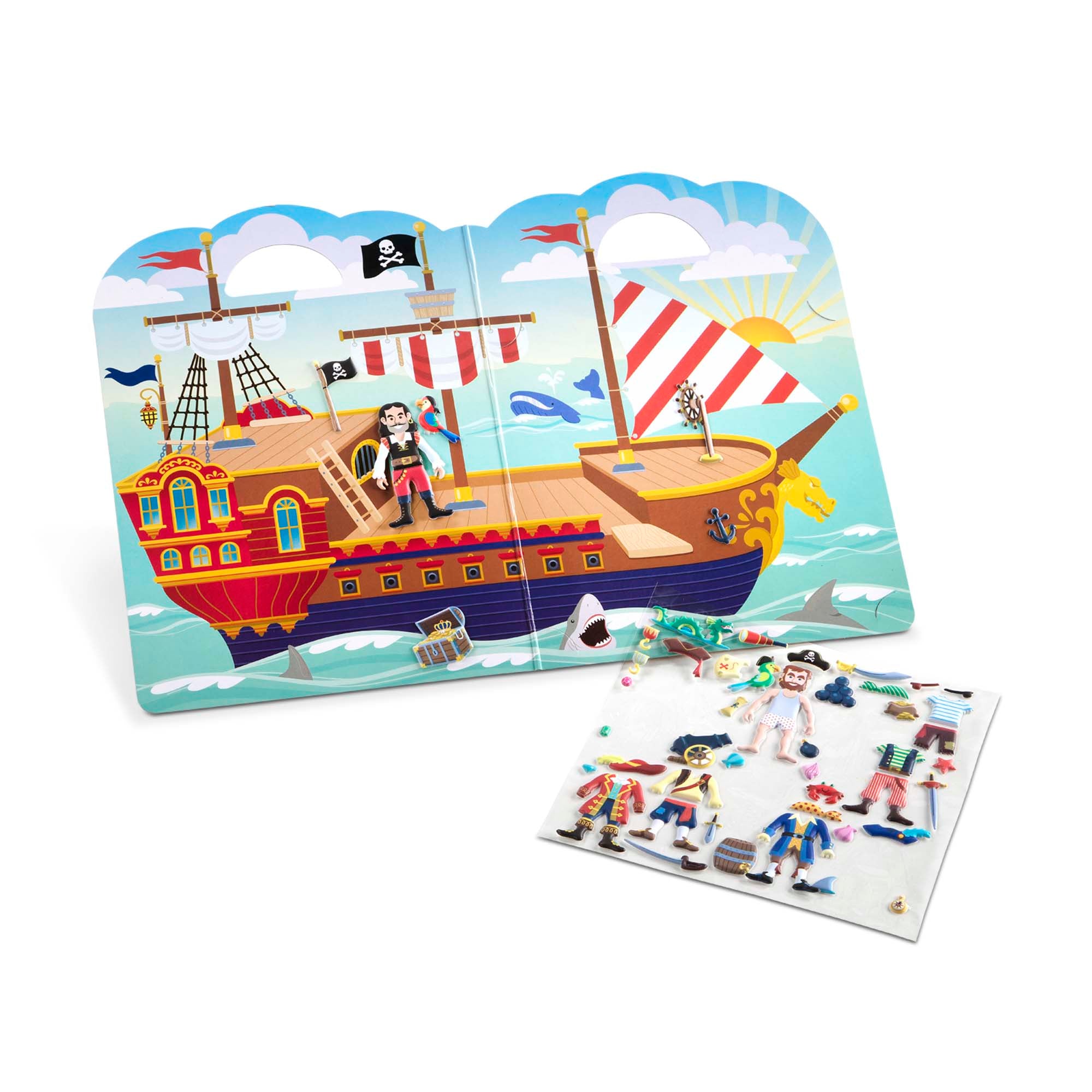 Melissa & Doug Puffy Sticker Play Set – Pirate