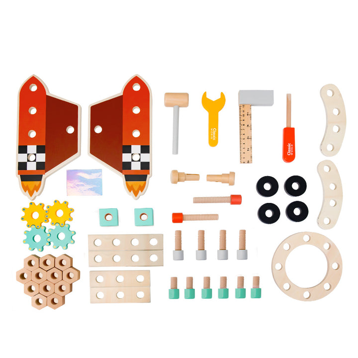 Classic World Rocket Workbench Playset