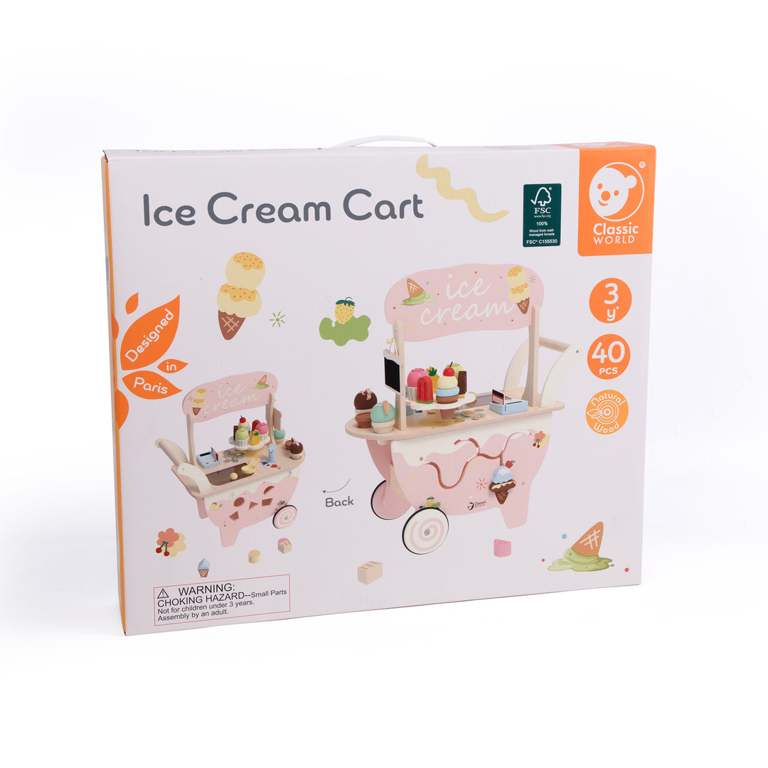 Classic World Ice Cream Cart