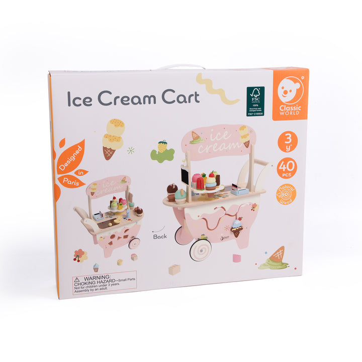 Classic World Ice Cream Cart