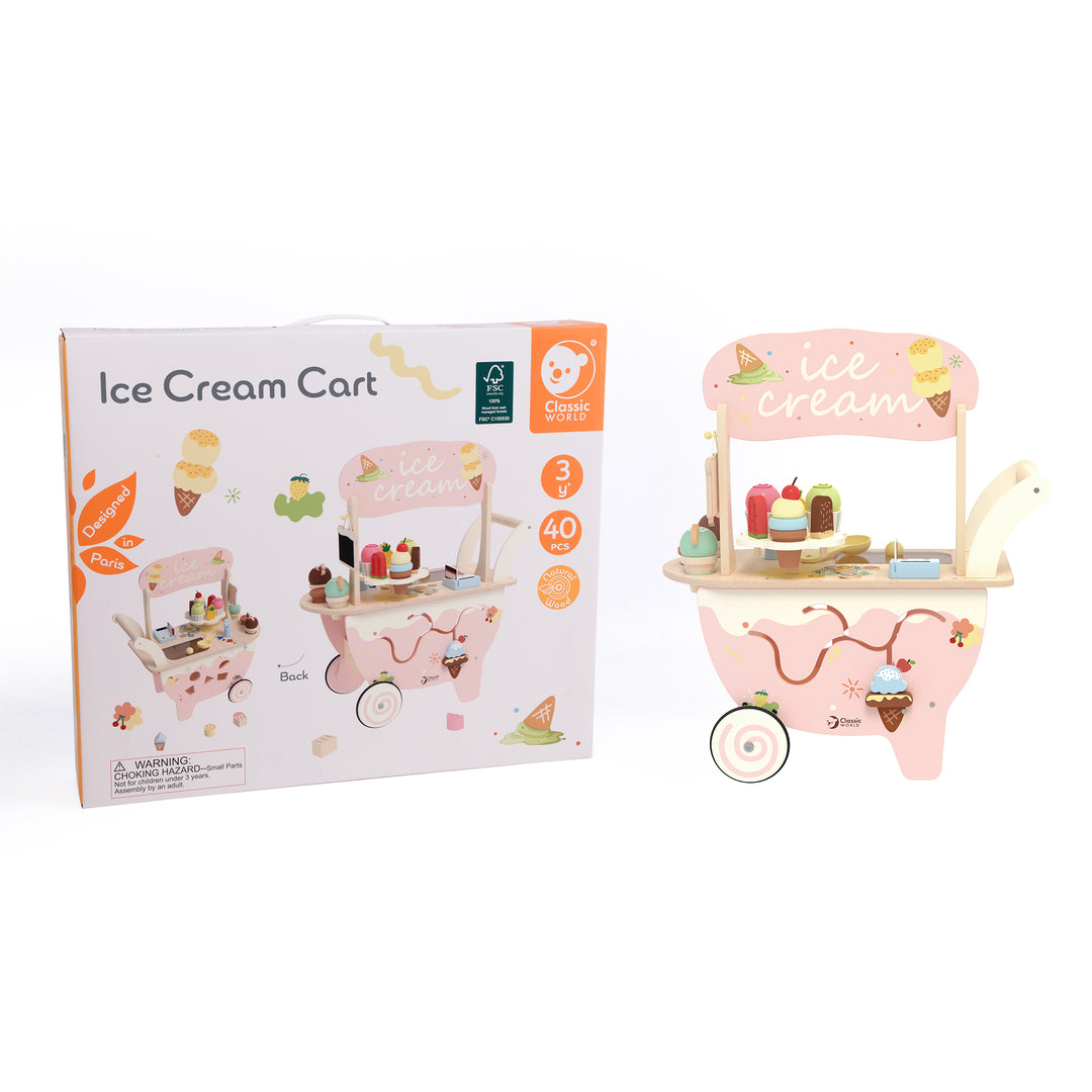 Classic World Ice Cream Cart