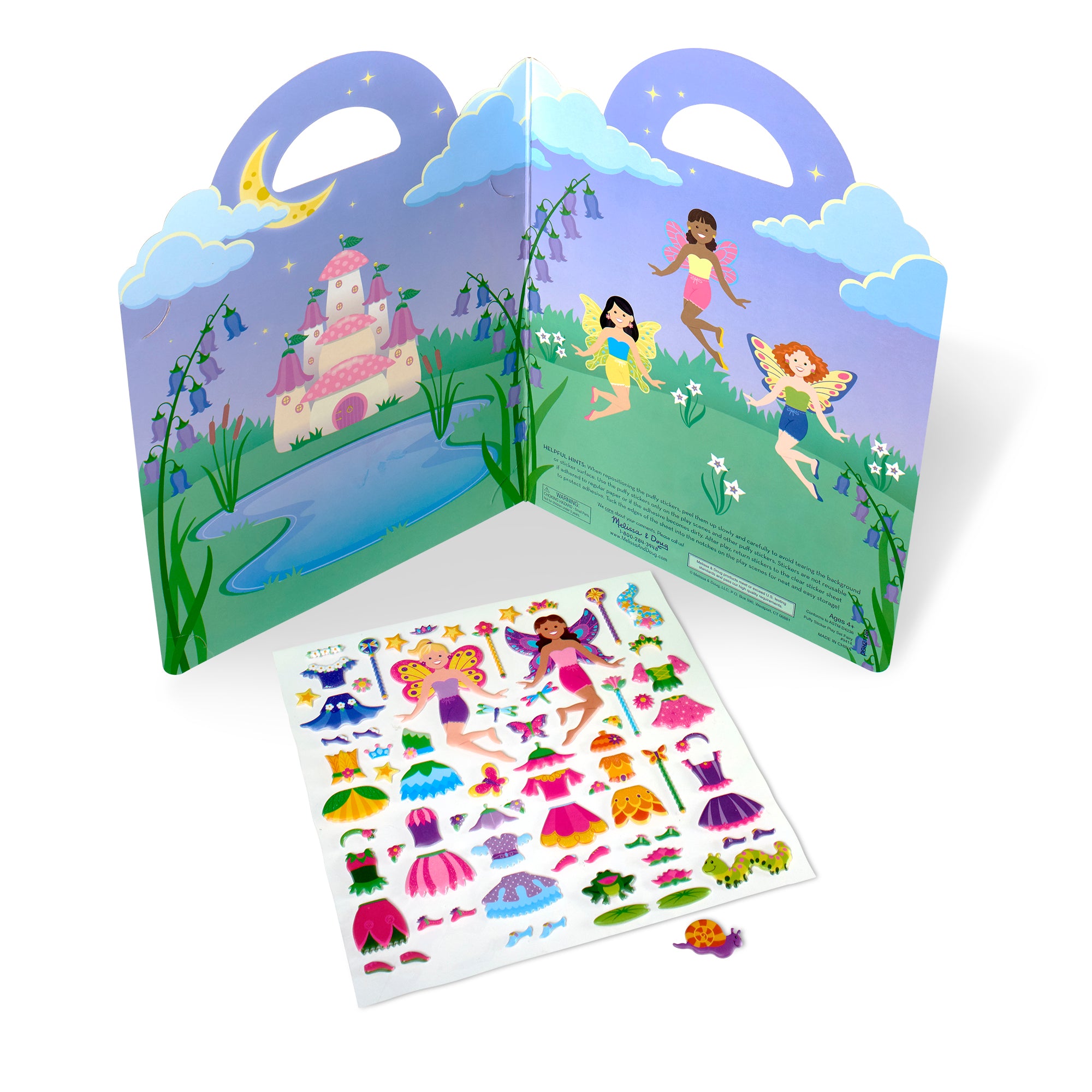 Melissa & Doug Puffy Sticker Play Set – Fairy