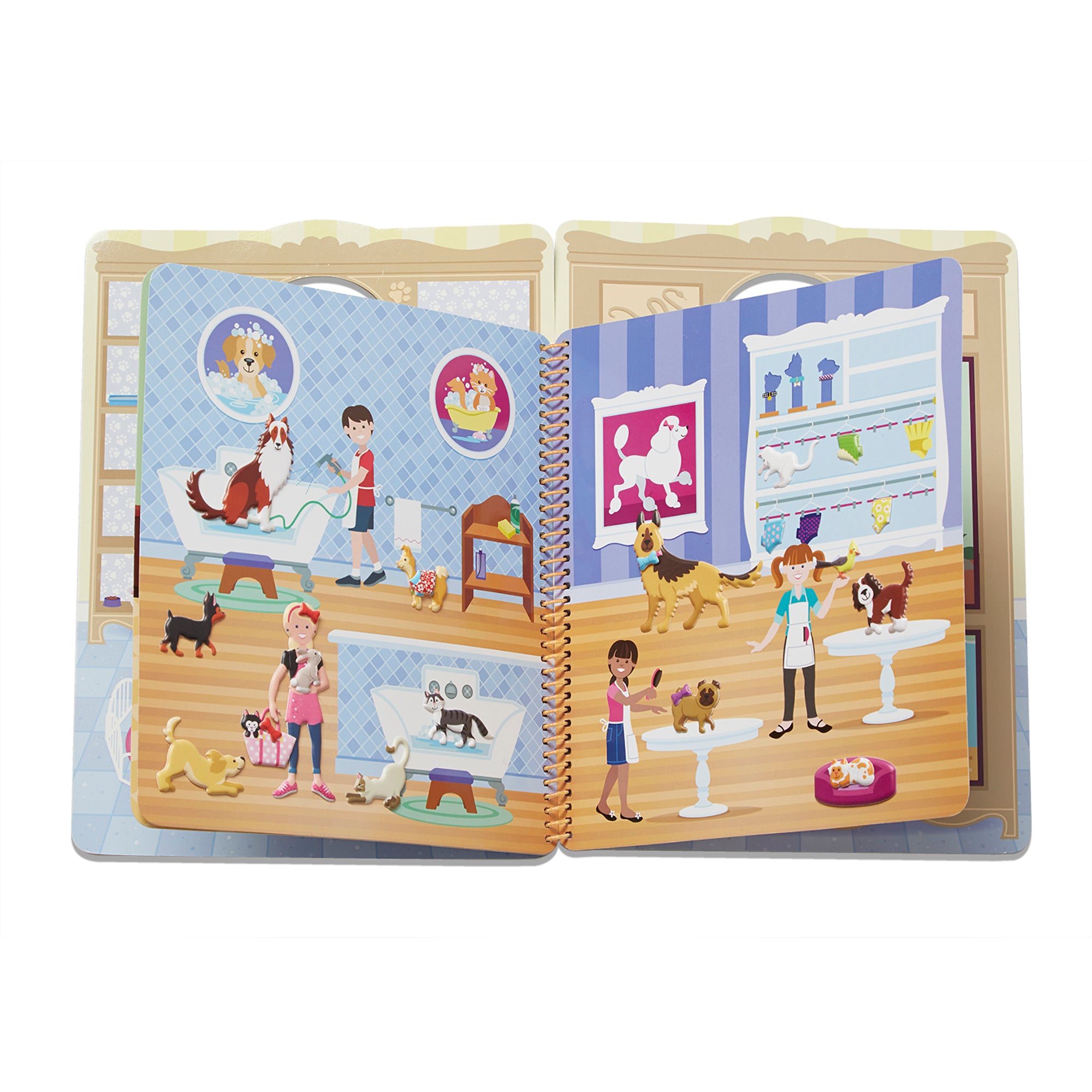 Melissa & Doug Puffy Activity Book – Pet Palace