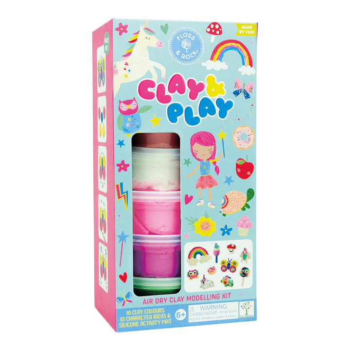Floss &amp; Rock Clay &amp; Play – Rainbow Fairy
