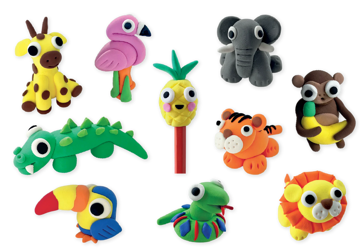Floss &amp; Rock Clay &amp; Play – Jungle