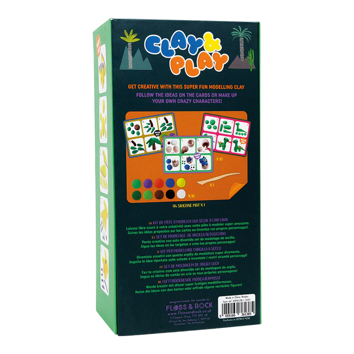 Floss &amp; Rock Clay &amp; Play – Dinosaur