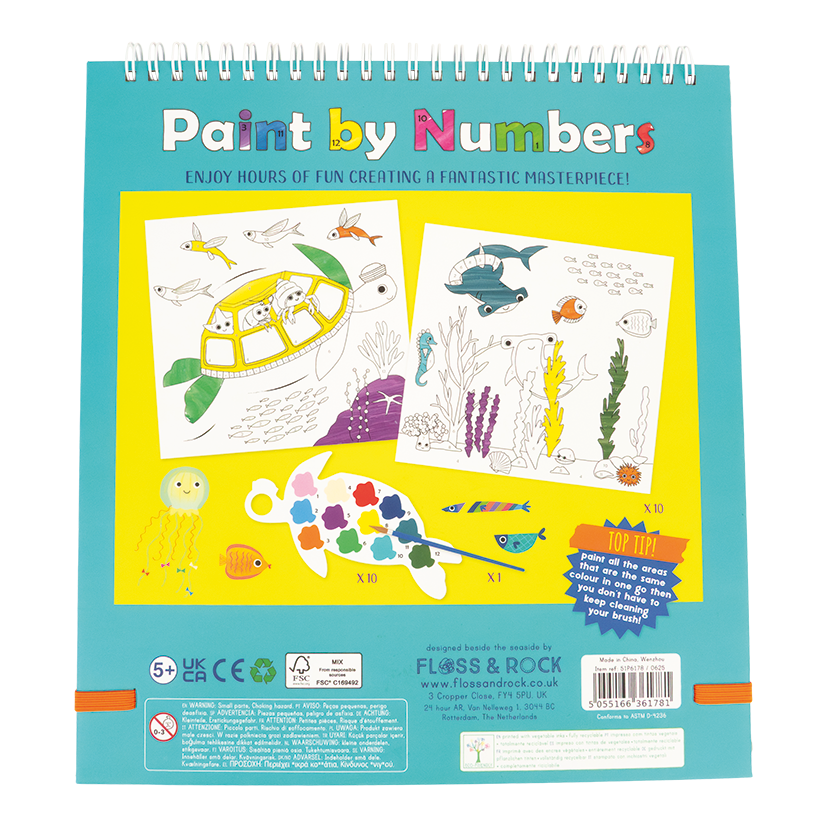 Floss & Rock Paint By Numbers – Ocean
