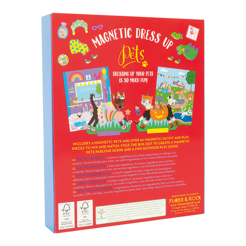 Floss & Rock Magnetic Dress Up – Pets