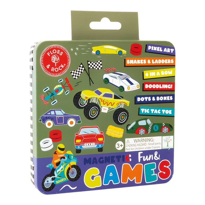 Floss &amp; Rock Magnetic Fun &amp; Games – Cars
